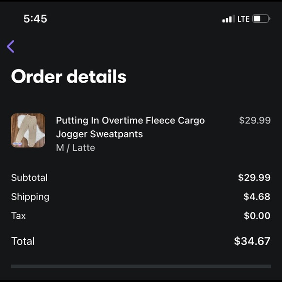 Nude cargo pants - Picture 3 of 3